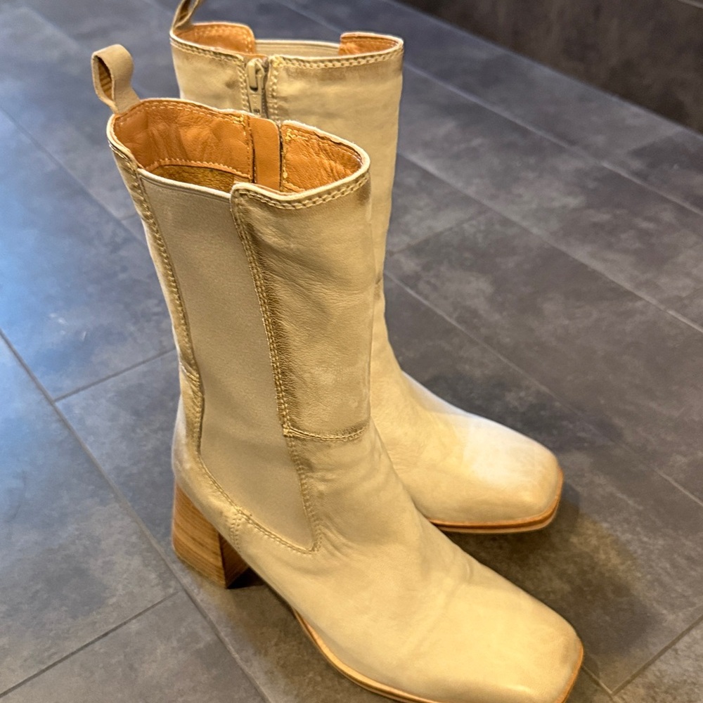 Diba True Leather Ankle Boots